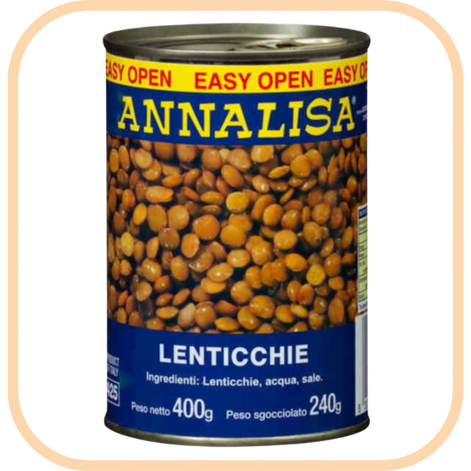 (image for) Lentils - Annalisa (400g)