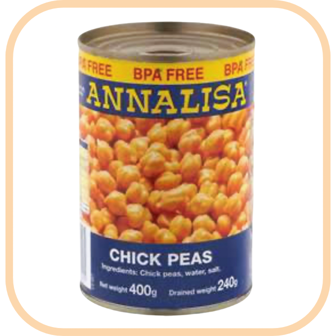 (image for) Chick Peas - Annalisa (400g)