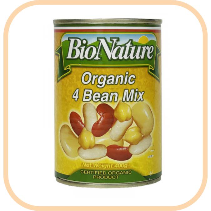 (image for) Bionature 4 Bean Mix - Organic (400g)