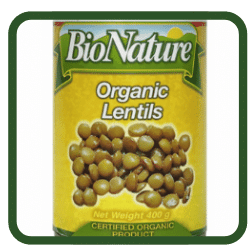 (image for) Bionature Lentils - Organic (400g)