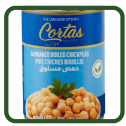 (image for) Boiled Chick Peas - Cortas (420g)
