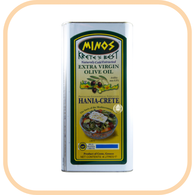 (image for) Extra Virgin Olive Oil - Minos (4L) - Click Image to Close