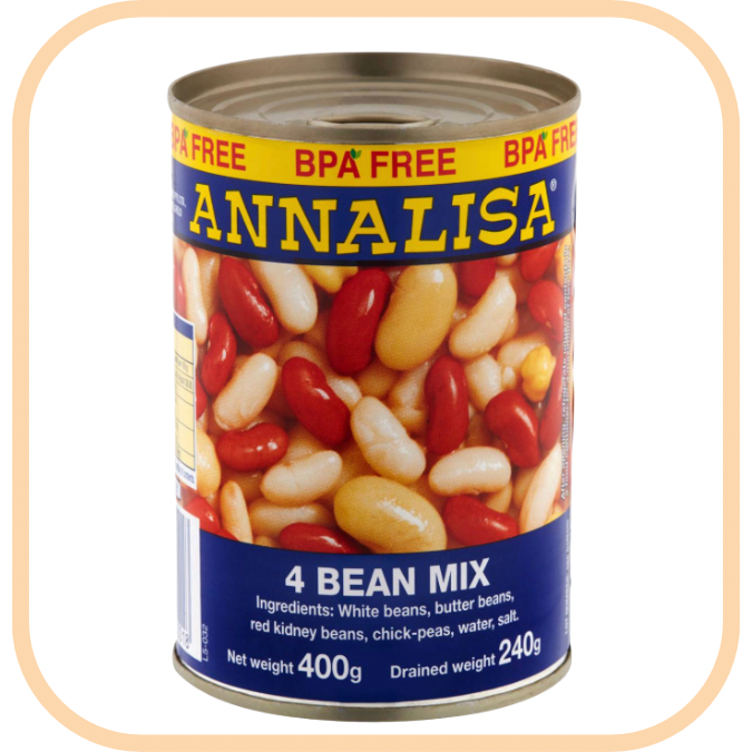 Four Bean Mix - Annalisa (400g)