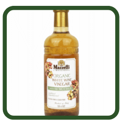 (image for) Organic White Wine Vinegar - Mazzetti (500ml)