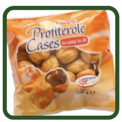 (image for) Pavone Giant profiterole Cases 200g