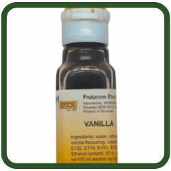 (image for) Vanilla Essence - Frutarom Etol 10ml