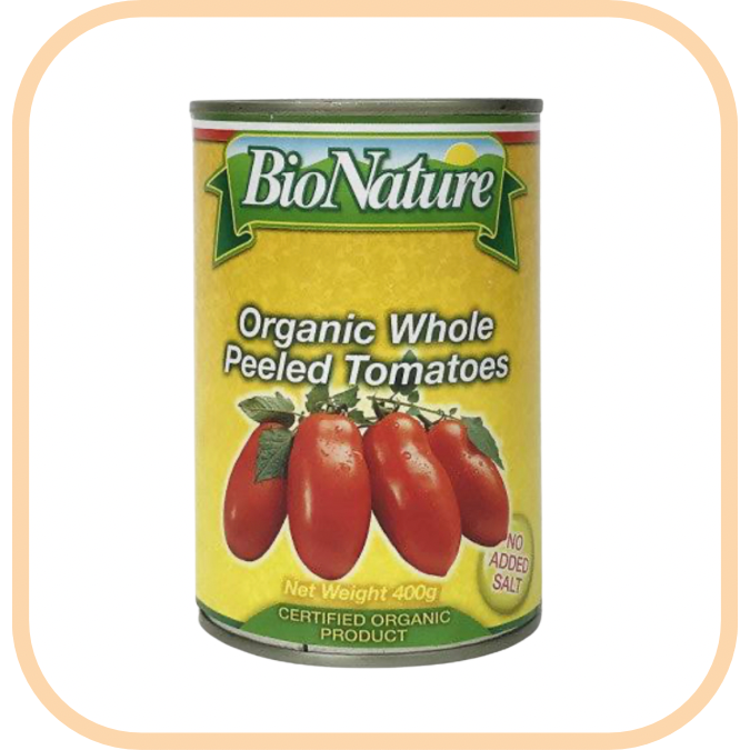 Bionature Peeled Tomatoes - Organic (400g)