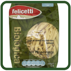 (image for) Organic Penne Rigate Felicetti (500g)