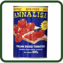 (image for) Diced Tomatoes Annalisa (400g)