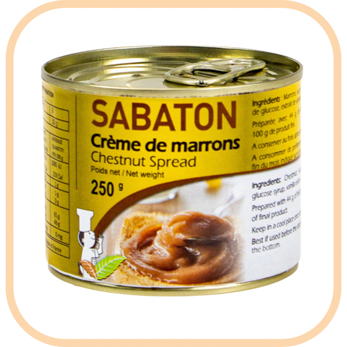 Chestnut Spread - Sabaton 250g