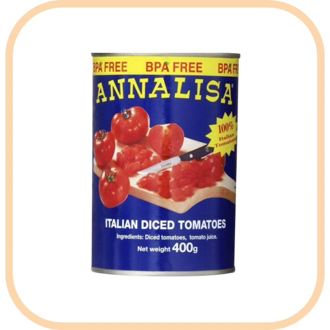 Diced Tomatoes Annalisa (400g)