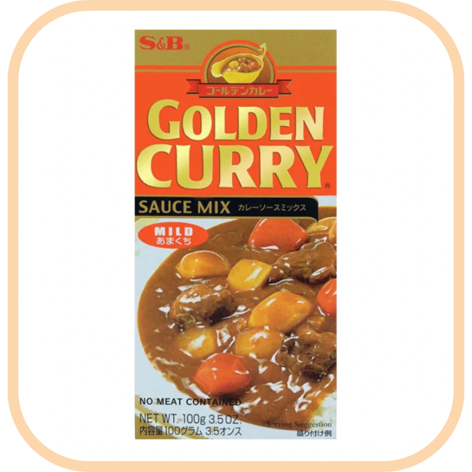 Japanese Curry Mix - S & B 92g