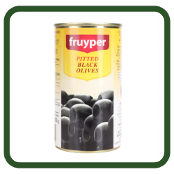 (image for) Fruyper Plain Black Olives (350g)
