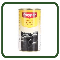 (image for) Fruyper Pitted Black Olives (350g)